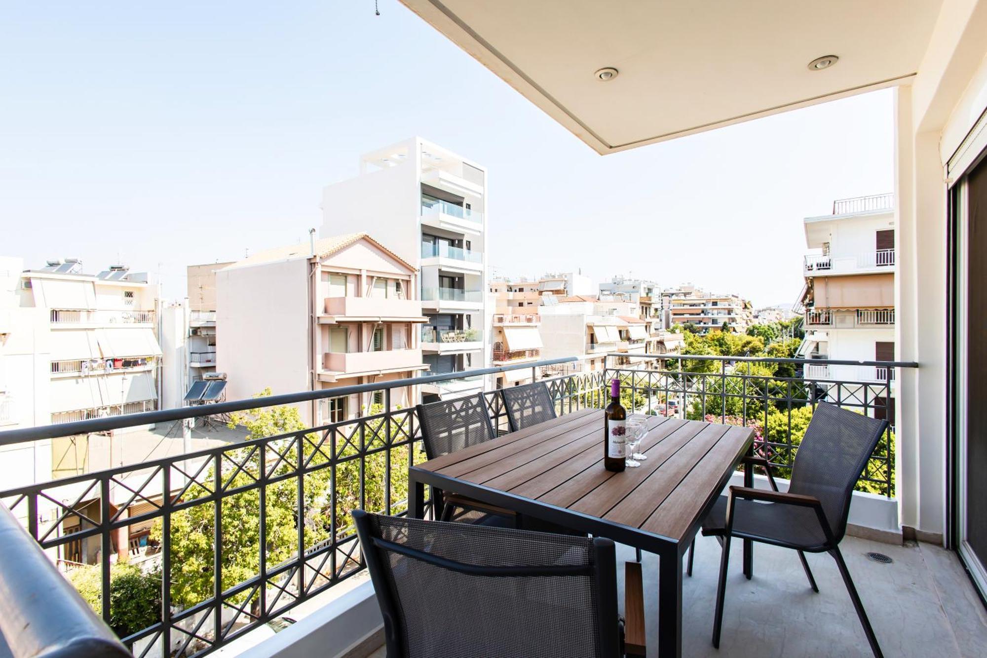 Lis153 By Smart Cozy Suites - Top Floors With Amazing City View - Available 24Hr Athén Kültér fotó