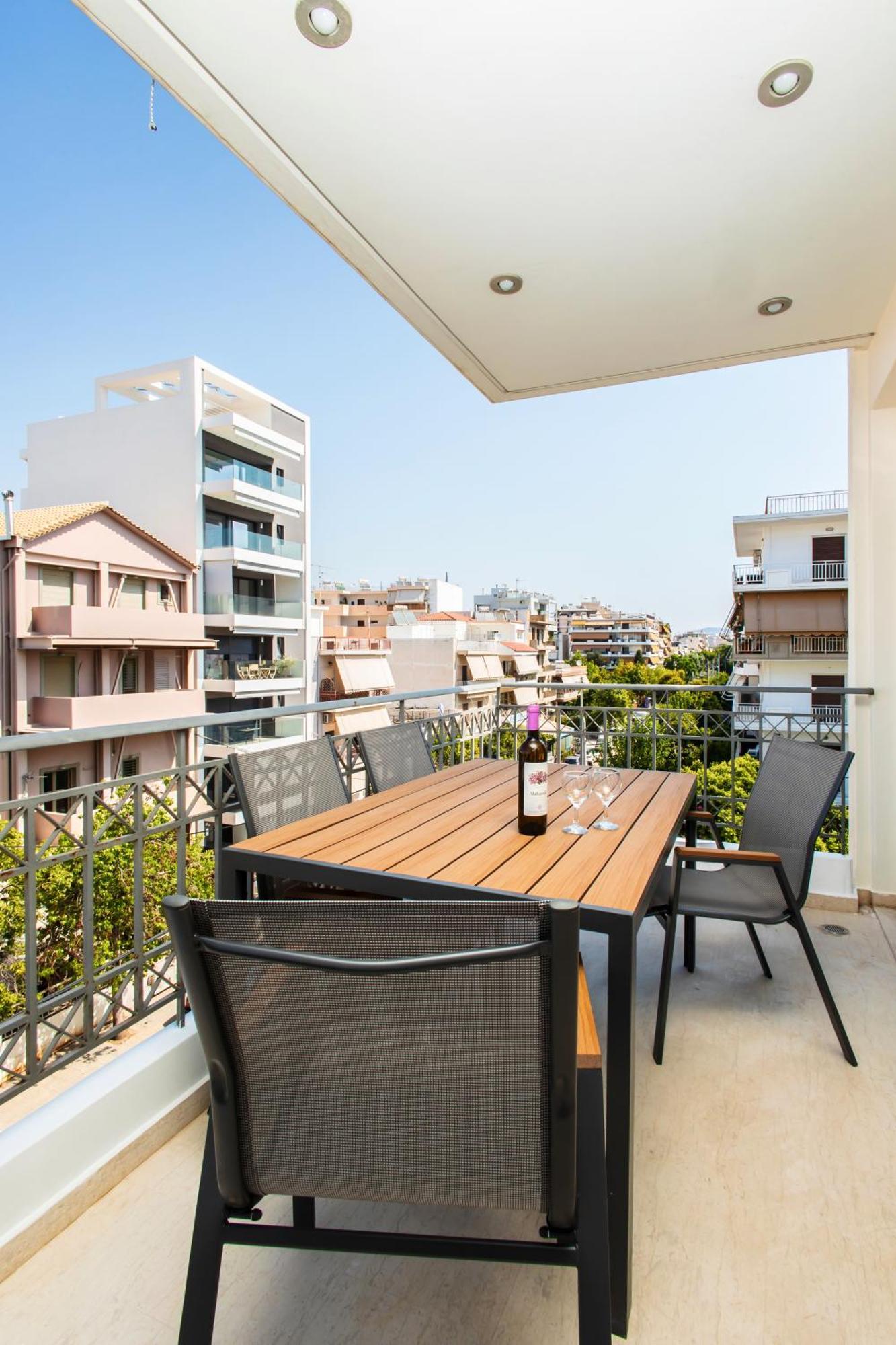 Lis153 By Smart Cozy Suites - Top Floors With Amazing City View - Available 24Hr Athén Kültér fotó