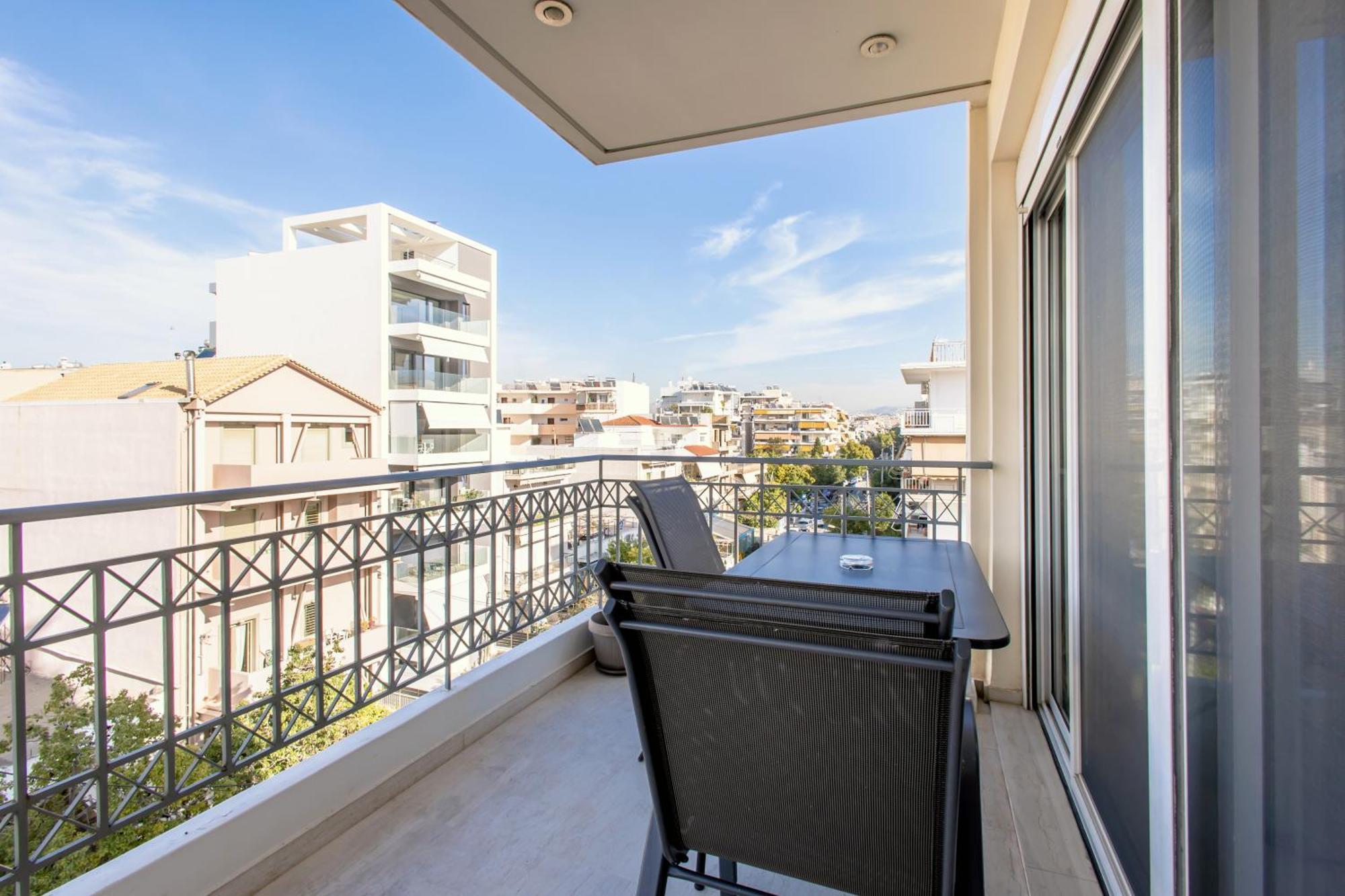 Lis153 By Smart Cozy Suites - Top Floors With Amazing City View - Available 24Hr Athén Kültér fotó